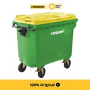 Krisbow Dust Bin Tempat Sampah Frwb660G2 660 Ltr - Hijau