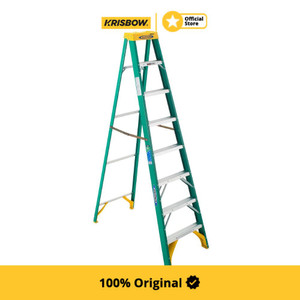 Werner Ladder Tangga Fiber Glass 8 Step 2.4 Mtr - Hijau