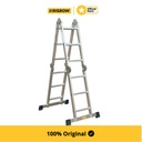 Krisbow Ladder Tangga Lipat Aluminium 3.3 Mtr