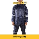 Krisbow Rainsuit Jas Hujan Ukuran M - Biru Navy