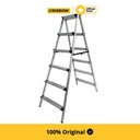 Krisbow Ladder Tangga Lipat Aluminium No Handle 6 Step 1.6 M