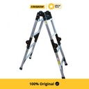 Krisbow Ladder Tangga Lipat Aluminium 4X3 Step 3.8 Mtr