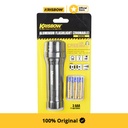 Krisbow Senter Aluminium Cree Led Flashlight Zoomable 150 Lm