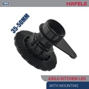 HAFELE KAKI WARDROBE LEG ADJUSTER PLINT SYSTEM AXILO WITH MOUNTING 35-50MM