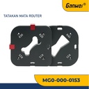 GANWEI 0158C JIG RADIUS QUICK CHANGE CHAMFER ROUND TEMPLATE SET R15-50