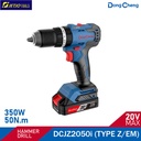 DONGCHENG DCJZ2050i MESIN BOR BATERAI HAMMER DRILL 13MM 20V 4AH 50NM