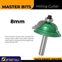 MASTER BIT MATA PROFIL ROUTER CONVEX DOOR CABINET DOOR PANEL SET 8MM