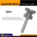 MASTER BIT MATA PROFIL ROUTER GROOVE DRAWER CABINET HANDLE 1/4X1"