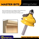 MASTER BIT MATA PROFIL ROUTER CABINET LINE CUTTER HANDRAIL EDGE 8MM