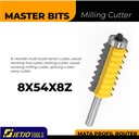 MASTER BIT MATA PROFIL ROUTER SLOTTING MULTI TOOTH TENON CUT 8X54X8Z