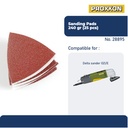 PROXXON 28895 AMPLAS SEGITIGA MESIN OSKILASI SANDING PADS OZI/E 240GR