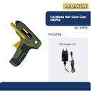 PROXXON 28190 LEM TEMBAK CORDLESS CORDLESS HOT GLUE GUN HKP/A UN 3481