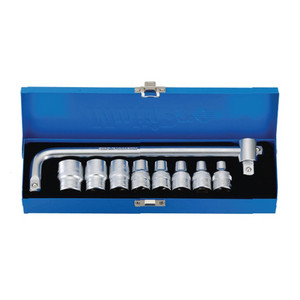 MULTIPRO KUNCI SOK SET SOCKET SET 1/2"DR. 11PCS 12PT 8-24MM (TW) ORI