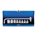 MULTIPRO KUNCI SOK SET SOCKET SET 1/2"DR. 11PCS 12PT 8-24MM (TW) ORI
