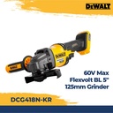 DEWALT DCG418N-KR MESIN GERINDA BATERAI 60V GRINDER Flexvolt 5" - UNIT