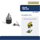PROXXON 28122 KEPALA BOR CHUCK FOR TBM 220