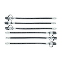 MULTIPRO SELANG POMPA OLI GEMUK GREASE GUN HOSE SET 6PCS ORI
