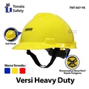 Safety Helmet Heavy Duty Tonata / Helm Proyek Include Inner Fast Track Klop Putar / Helm Kerja Kuning