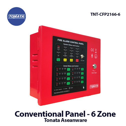 Fire Alarm Control Panel 6 Zone Aseanware Tonata / MCFA Conventional ASW