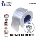 Lakban Anti Bocor Lem Anti Air Tonata Alumunium Foil Butyl Tape 10 cm x 10 m