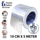 Lakban Anti Bocor Lem Anti Air Tonata / Alumunium Foil Butyl Tape 10 cm x 5 m