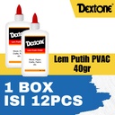 Lem Putih Dextone PVAC 40 Gr - BOX