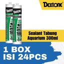 Lem Kaca Dextone Silicone Sealant Tabung Aquarium 300 ml - Box