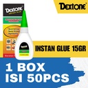 Lem Tetes Dewa Instan Glue Dextone 1 BOX - 15 gr