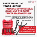 PAKET SERVIS CVT HONDA SUZUKI PENAHAN PULLY CVT GANTI BEARING CVT !!