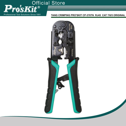 Tang Crimping Pro'skit CP-376TN RJ45 CAT 7/6/5, CP-200R, CP-376AR CAT 7/6/5, & CP-336F Lunar Crimp Frame Only Original