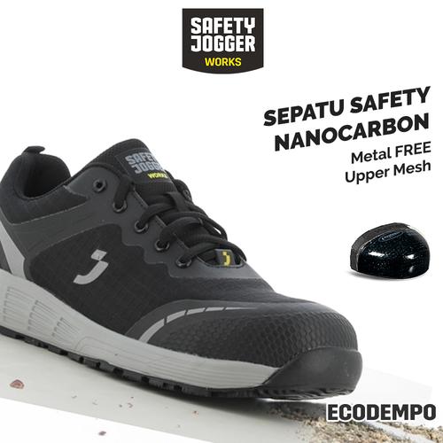 [FREE SARUNG TANGAN] Sepatu Safety Jogger Ecodempo S3S Low Sepatu Kerja Proyek