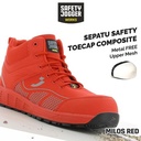 [FREE SARUNG TANGAN] Sepatu Safety Jogger MILOS/ Sepatu Proyek Pria Ringan