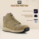 Sepatu Safety Jogger Fuji  S3S MID Taupe Sepatu Kerja Proyek