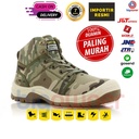Safety Shoes Jogger Desert MUL Sepatu Safety Corak Army SEPATU HIKING