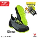 "FREE STIKER EXCLUSIVE" Cheetah Reflex 8083 Flash Green SoleGard