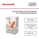 Honeywell Max Uncorded Earplug For LS-500 Reffill (isi 500 pcs)