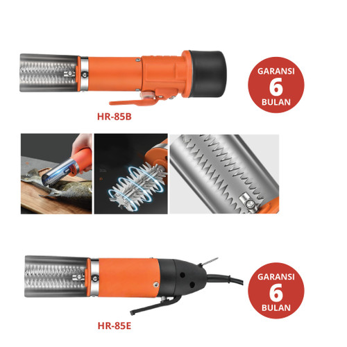 GETRA FISH SCALE REMOVER HR-85E / MESIN PEMBERSIH SISIK IKAN