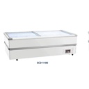 GEA ISLAND FREEZER SCD-1180 / Freezer Pintu Kaca Sliding Flat 960 L