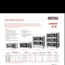 GAS BAKING OVEN RFL 12 GD