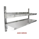 DOUBLE ADJUSTED WALL SHELVES AWS-150