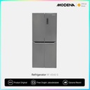 MODENA Refrigerator - Multi Door RF 4540 S (460 Liter)