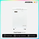 MODENA Chest Freezer - MD 10 W (Kapasitas 100 Liter)