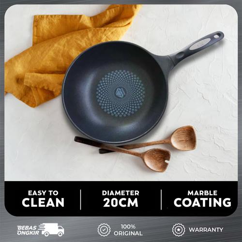 Oxone OX20F Fry Pan (Marble Coating) Marble Kitchenware