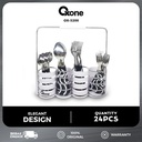 Oxone OX5200 Curve Cutlery Set Garpu Sendok Makan