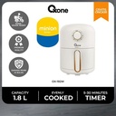 OXONE x MAKSAN OX192 Air Fryer Minion Series 1.8 Liter Capacity Stainless MINI - CREAM