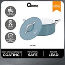 Oxone OX986C Legacy Ceramic Coat Toxic Free - Blue Steel, Sauce Pan