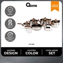 Oxone OX966 Classic Cookware Set - Stainless Steel