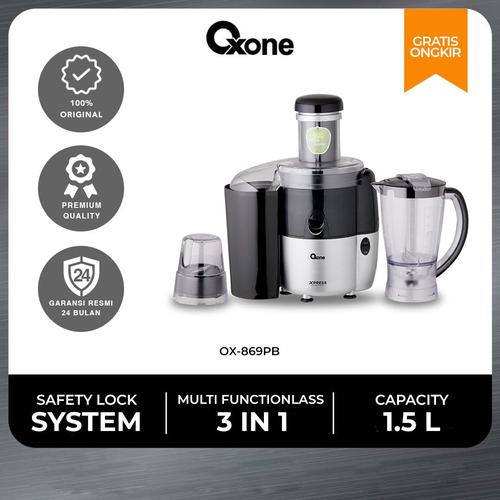 Oxone OX869PB Express Juicer & Blender dengan Wadah - Silver
