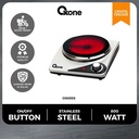 Oxone OX655S Single Ceramic Stove - Stainless Steel