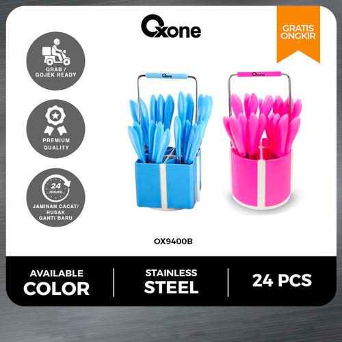 Oxone OX9400 24pcs Cultury Set with Puzzle Rack - 9400